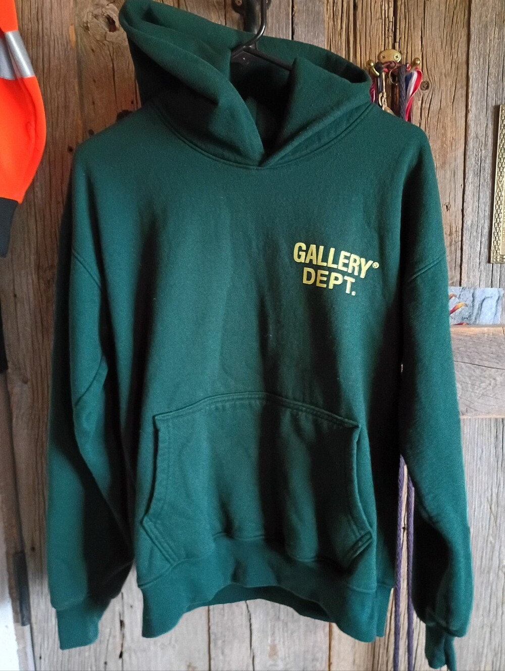 Gallery Dept. Hoodie Forest Green Hollywood